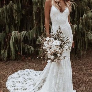 Lace Wedding Dress size 10